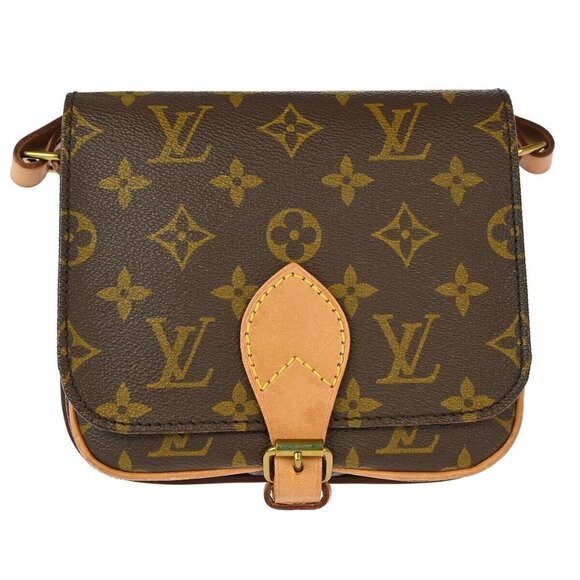 Louis Vuitton Monogram Cartouchiere PM Shoulder Bag M51254 874SL 123996 - Picture 1 of 9